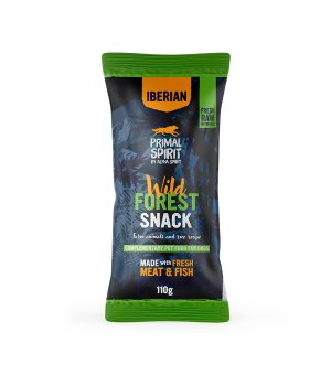 Primal Spirit Przysmaki dla psa Iberian Wild Forest 110g