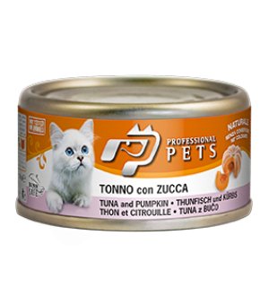 Professional Pet uzupełniająca karma dla kota Filetowa Tuńczyk z Dynią 70g