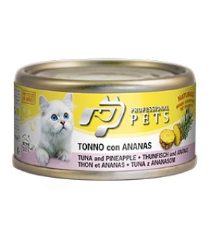 Professional Pet karma mokra filety dla kota Tuńczyk z Ananasem 70g