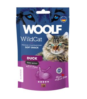 Przysmaki dla kota Brit Woolf WildCat Snacks Duck - Kaczka 50g