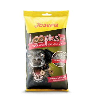 Przysmaki dla psów Josera Loopies z Wołowiną 150g