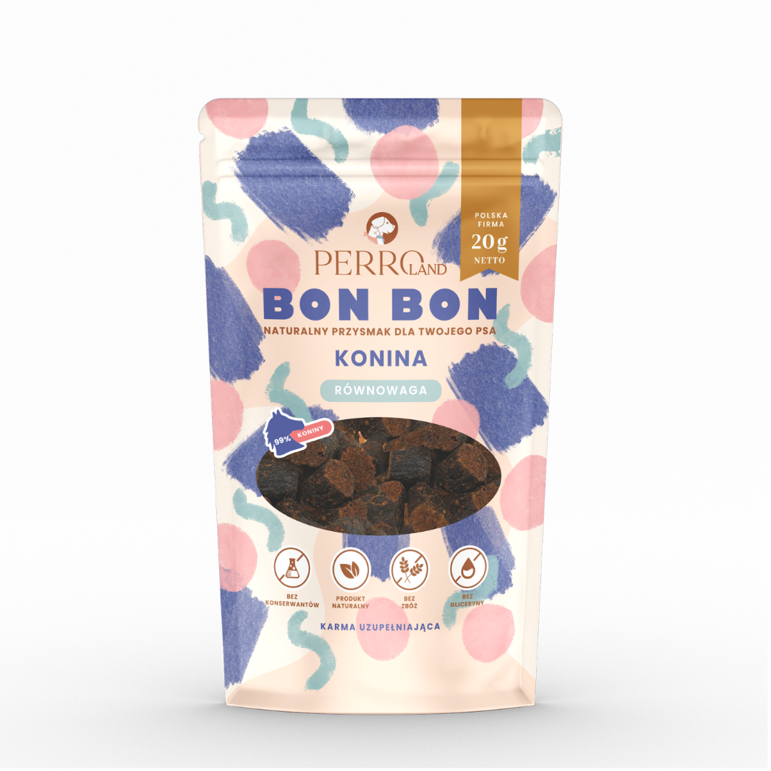 Przysmaki - Równowaga - Konina - Perro BON BON - 80g