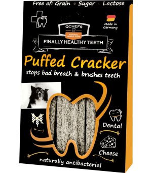 QCHEFS Puffed Cracker do higieny jamy ustnej 75g