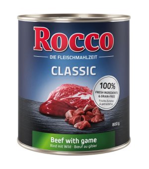 Rocco Classic Wołowina z Dziczyzną 800g