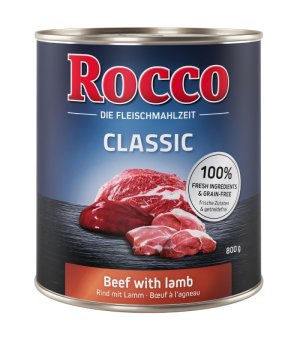 Rocco Classic Wołowina z Jagnięciną 800g
