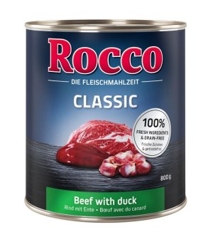 Rocco Classic Wołowina z Kaczką 800g