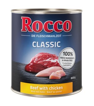 Rocco Classic Wołowina z Kurczakiem 800g