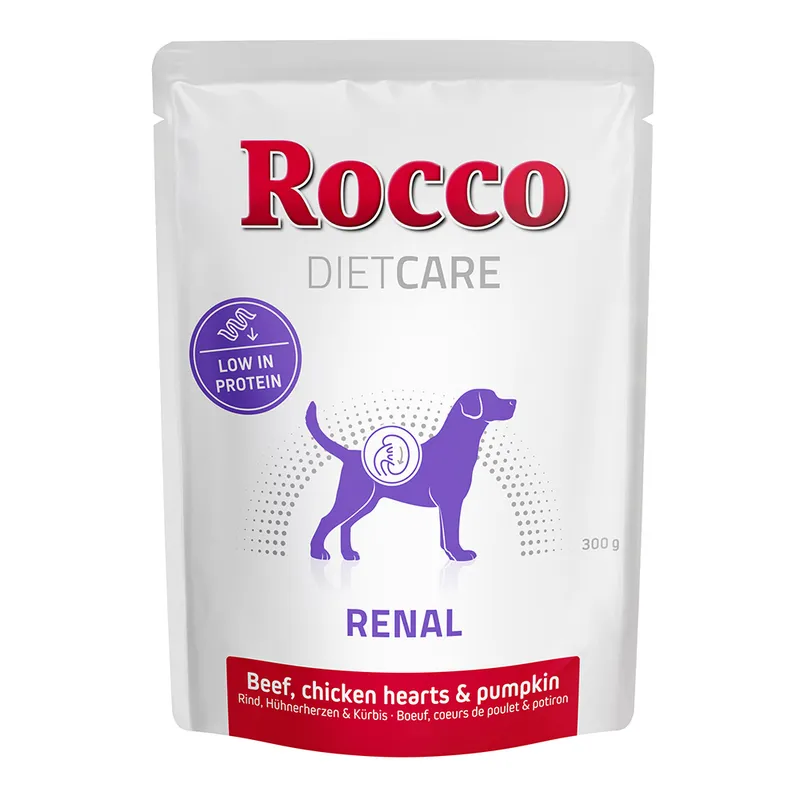 Rocco Diet Care Renal wołowina, kurczak z dynią 300g - saszetka