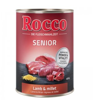 Rocco Diet Care Senior Jagnięcina z prosem 400g - puszka