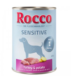 Rocco Diet Care Sensitive Indyk z ziemniakami - 400g - puszka