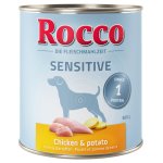 Rocco Diet Care Sensitive Kurczak z ziemniakami - 800g - puszka