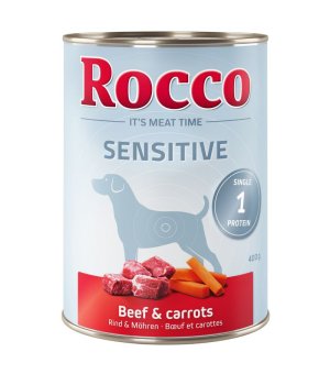 Rocco Diet Care Sensitive Wołowina z marchewką - 400g - puszka
