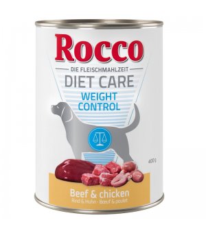 Rocco Diet Care Weight Control - wołowina i kurczak - 400g puszka