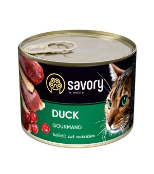 Savory Adult Cat Duck pate - Kaczka 200g