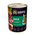 Savory Adult Cat Duck pate - Kaczka 400g