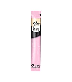 SHEBA Creamy Snacks pasta dla kota ŁOSOŚ 12g
