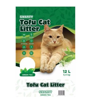 Smarty Żwirek Tofu Zielona Herbata 12l
