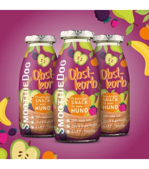 SmoothieDog Obstkorb - owocowe smoothie 250ml