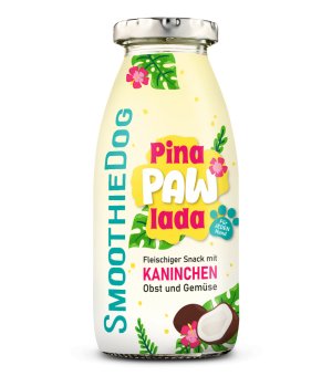 SmoothieDog Pina Paw Landa Królik z warzywami i owocami 250ml