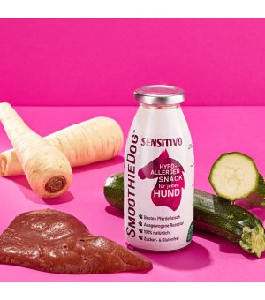SmoothieDog Sensitivo Konina - smoothie dla psa z alergią pokarmową konina 250ml