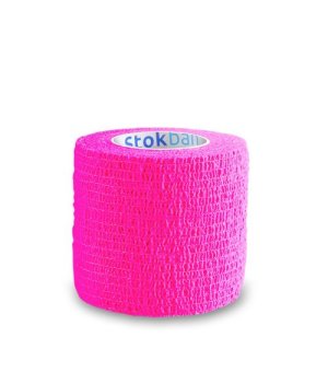 Stokban samoprzylepny bandaż elastyczny 5cm / 4,5m różowy