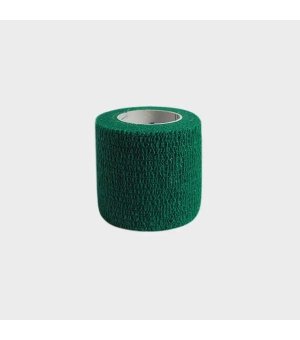 Stokban samoprzylepny bandaż elastyczny 5cm / 4,5m zielony
