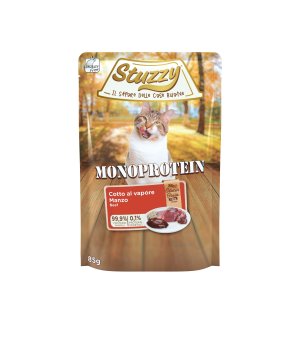 Stuzzy MONOPROTEIN karma mokra dla kotów dorosłych świeża Wołowina 85g