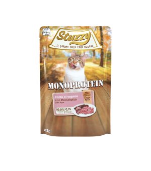 Stuzzy MONOPROTEIN karma mokra dla kotów dorosłych świeża Szynka 85g