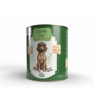 Syta Micha Classic Karma Mokra dla psów dorosłych Jeleń z Żurawiną 800g