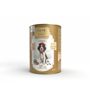 Syta Micha Classic Karma Mokra dla szczeniąt Królik z Burakiem i Malinami 400g