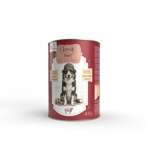 Syta Micha Classic Karma Mokra dla psów dorosłych Wołowina z Marchewką 400g