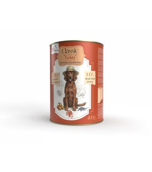 Syta Micha Classic Karma Mokra dla psów dorosłych Indyk z Mango 400g