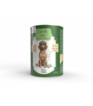 Syta Micha Classic Karma Mokra dla psów dorosłych Jeleń z Żurawiną 400g