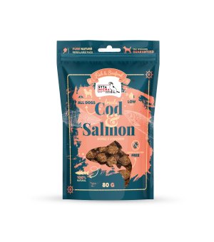 Syta Micha Fish & SeaFood Low Fat Dorsz z Łososiem 80g