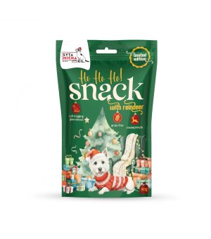 🎄🎁 Syta Micha HO HO Smaczki z Reniferem 80g - EDYCJA LIMITOWANA