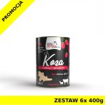 Syta Micha karma mokra dla psów dorosłych Classic Koza z Malinami i Topinamburem 6x 400g ZESTAW