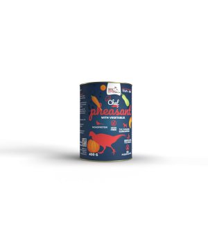 Syta Micha karma mokra dla psów dorosłych CHEF Bażant z Warzywami 400g