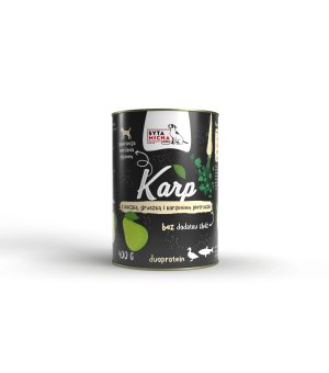 Syta Micha karma mokra dla psów dorosłych Classic Karp z Kaczką Gruszką i Pietruszką 400g