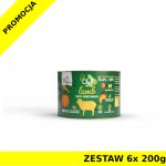 Syta Micha karma mokra dla psów dorosłych CHEF Jagnięcina z Warzywami ZESTAW 6x 200g