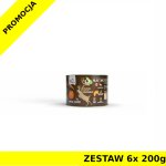 Syta Micha karma mokra dla psów dorosłych CHEF Jeleń z Warzywami ZESTAW 6x 200g