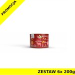 Syta Micha karma mokra dla psów dorosłych CHEF Cielęcina z Warzywami ZESTAW 6x 200g
