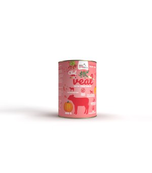 Syta Micha karma mokra dla szczeniąt CHEF Cielęcina z Warzywami JUNIOR 400g
