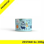 Syta Micha karma mokra dla szczeniąt CHEF Jagnięcina z Warzywami JUNIOR ZESTAW 6x 200g