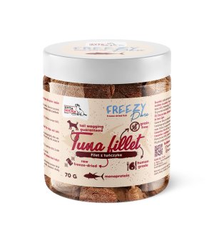 Syta Micha liofilizowany przysmak FREEZY PURE Filet z Tuńczyka 70g
