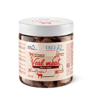 Syta Micha liofilizowany przysmak FREEZY PURE Mięso Cielęce 70g