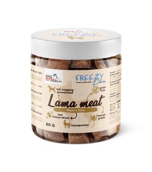 Syta Micha liofilizowany przysmak FREEZY PURE Mięso z Lamy 80g