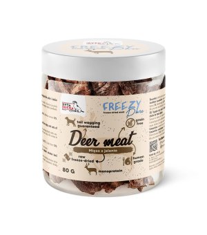 Syta Micha liofilizowany przysmak FREEZY PURE Mięso z Jelenia 80g