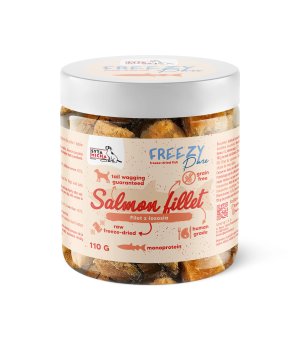 Syta Micha liofilizowany przysmak FREEZY PURE Filet z Łososia 110g
