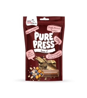 Syta Micha Pure Press smaczki tłoczone na zimno Beef - Wołowina 150g