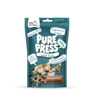 Syta Micha Pure Press smaczki tłoczone na zimno Wild Fish - Dzikie Ryby 150g